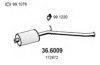 PEUGE 172872 Middle Silencer